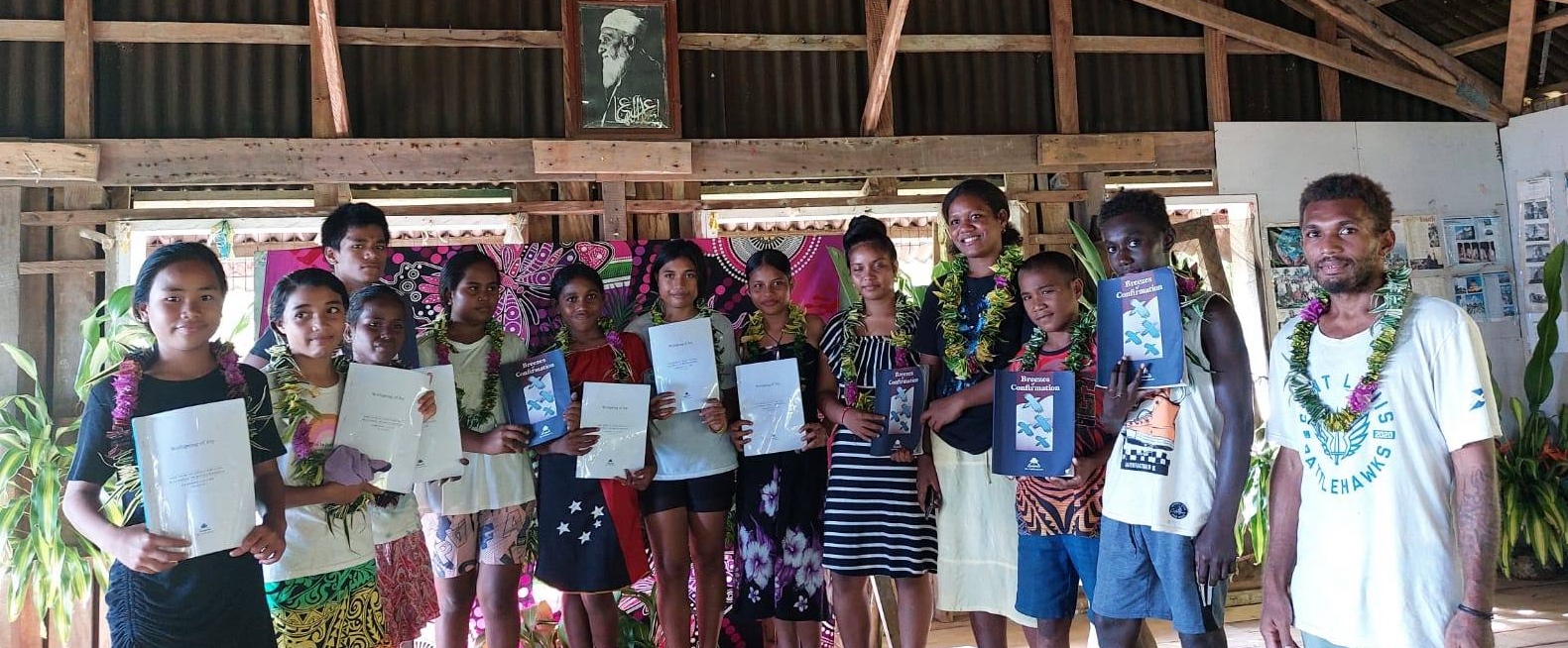 Gizo Baha’i youths successfully end study camp Gizo Baha’i youths successfully end study camp