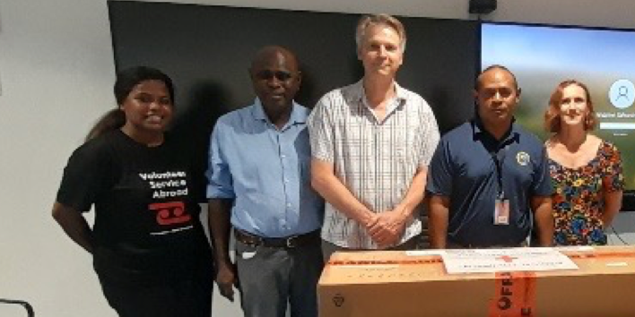 Dr Rooney Jagilly Head of Surgery, Dr Martin Hunn-Neurosurgeon