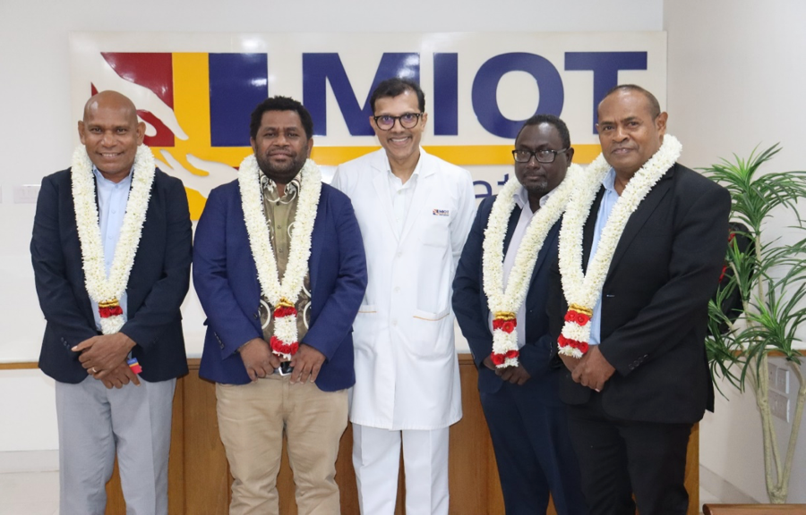 MHMS visit MIOT International Chief MHMS visit MIOT International Chief