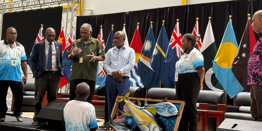 PM briefed with the venue layout