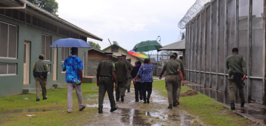 Minister visits Rove and Tetere Correctional Centres Minister visits Rove and Tetere Correctional Centres