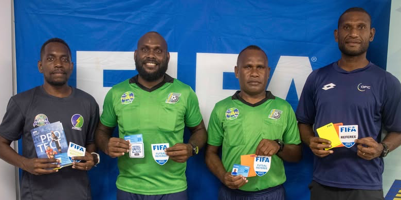 SIFF’s FIFA badge referees. photo by SIFF.