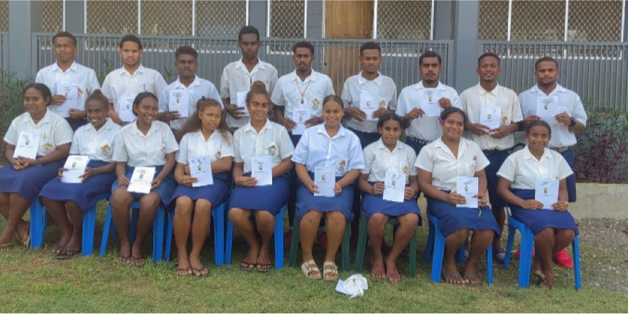 The newly inducted prefects