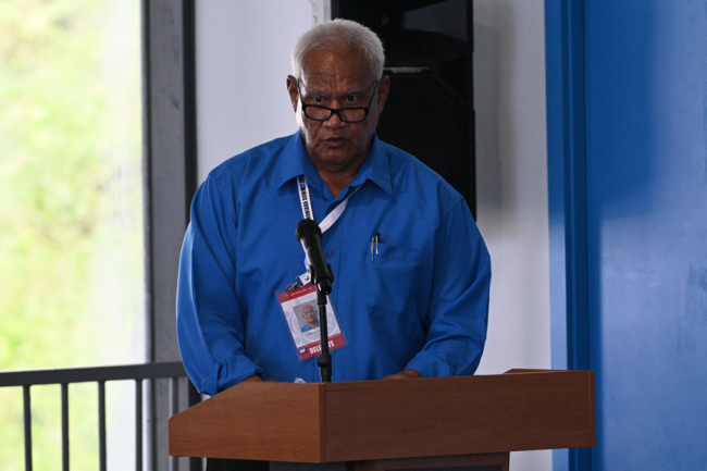 Tuvalu’s minister