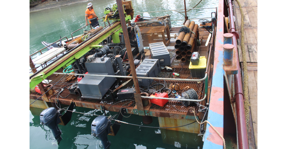 MARINE GEOTECHNICAL STUDY AT BINA HARBOUR