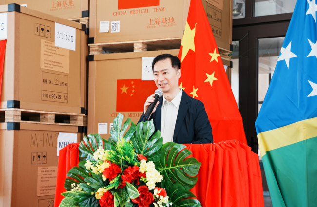 Chinese Ambassador Cai Weiming