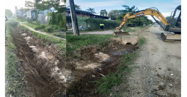 Drainage at Hibiscus