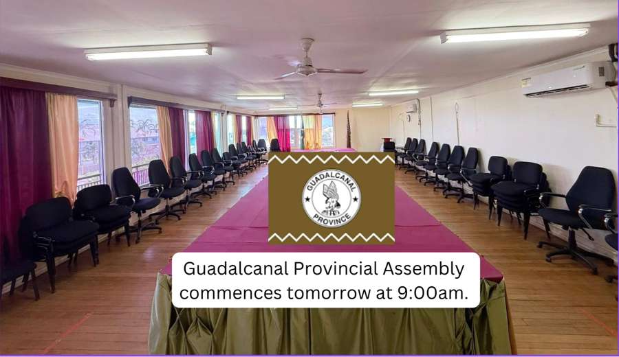 Guadalcanal Provincial Full Assembly meeting