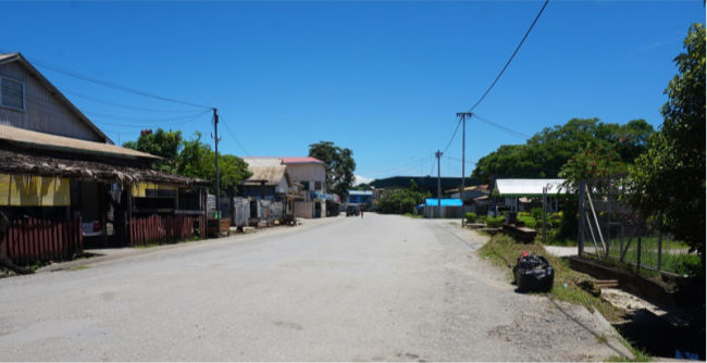 Gizo China Town Road.