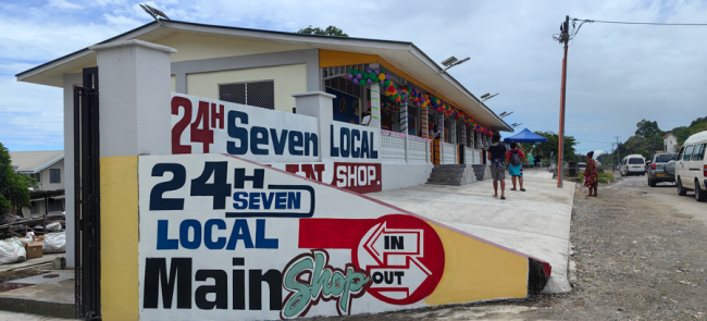 Local Main Shop in Whiteriver, West Honiara