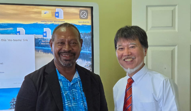 Minister Nestor Ghiro, Tsuyoshi Shuto