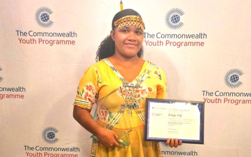 Ms Kelly wins Commonwealth Pacific Regional Award