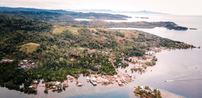 Nusabaruku community in Gizo Western Province. Photo supplied