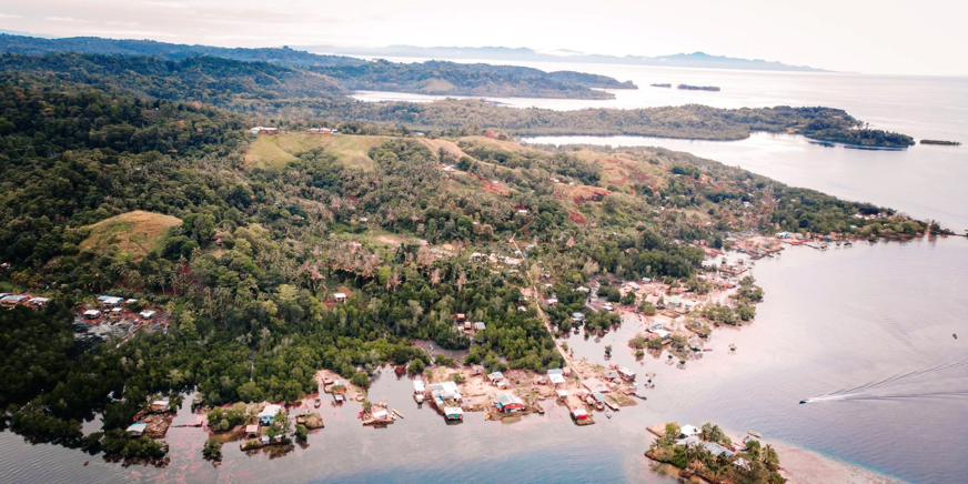 Nusabaruku community in Gizo Western Province. Photo supplied