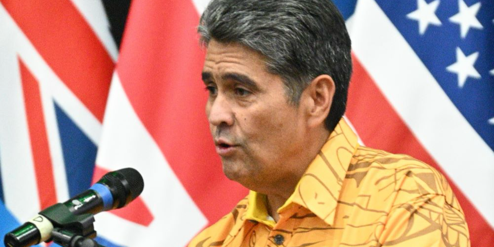 President of Palau, His Excellency Surangel Whipps