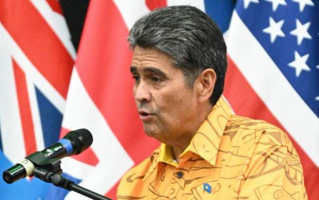 President of Palau, His Excellency Surangel Whipps