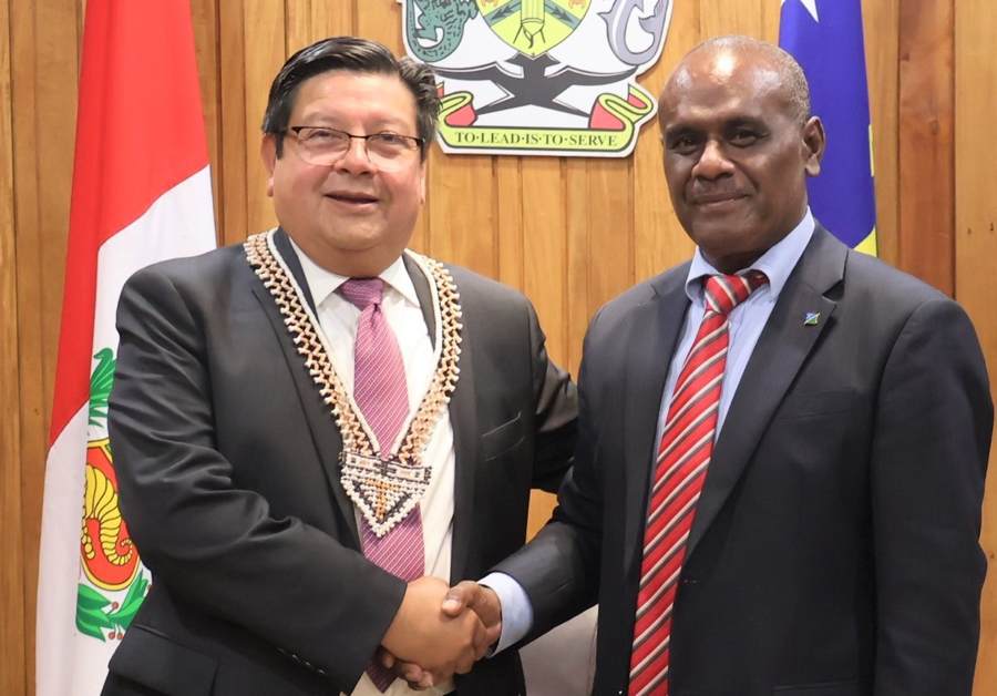 PM gets courtesy visit from Peru’s non-resident envoy PM gets courtesy visit from Peru’s non-resident envoy