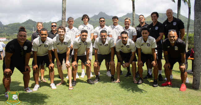 Tupapa of Cooks team