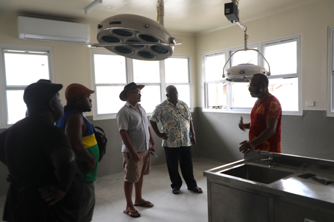 A visit to one of the renovated building a