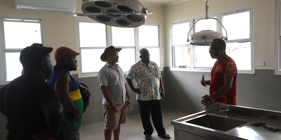 A visit to one of the renovated building a