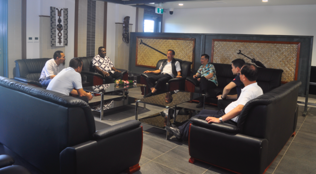 Fujian delegation in Honiara