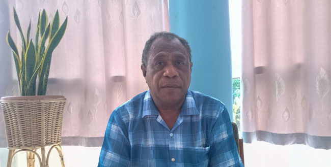 Mercy CHS Principal Mr Dickson Koke. Photo by John Chrisma