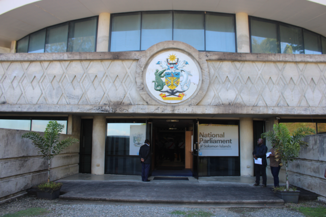 NATIONAL PARLIAMENT of Solomon Islands