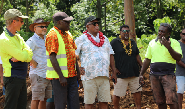 Opposition team with KFPL management team on site