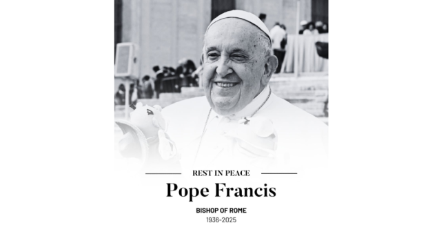 Pope passes on