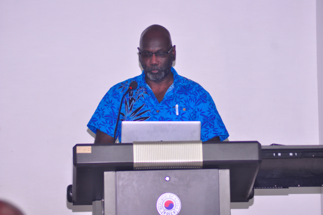 Pro Vice Chancellor Dr Eric Katovai