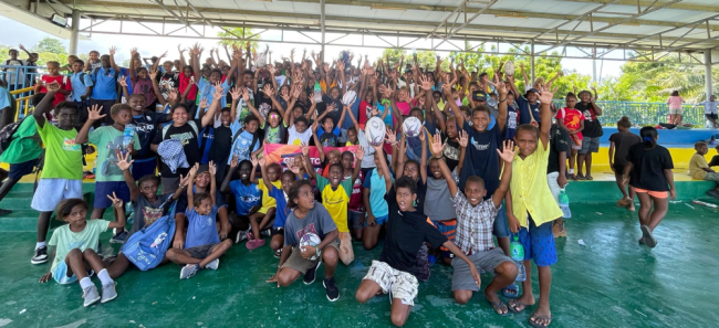 So much excitement at the program