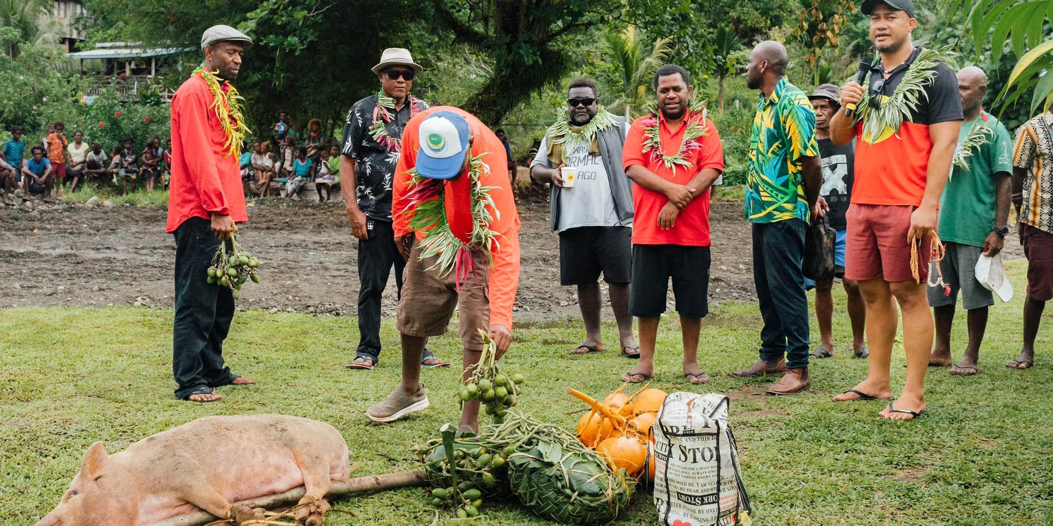 A chupu to welcome the special SIPFP guests on Saturday.