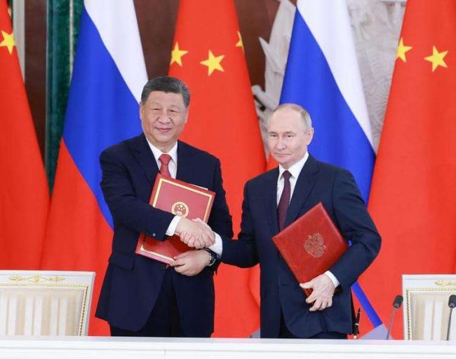 China and Russia president