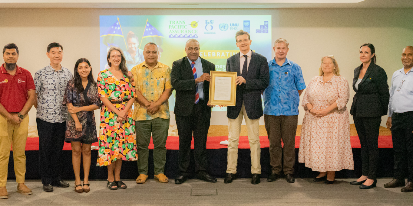 Group picture of all key attendees at the launch