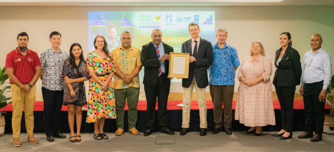 Group picture of all key attendees at the launch