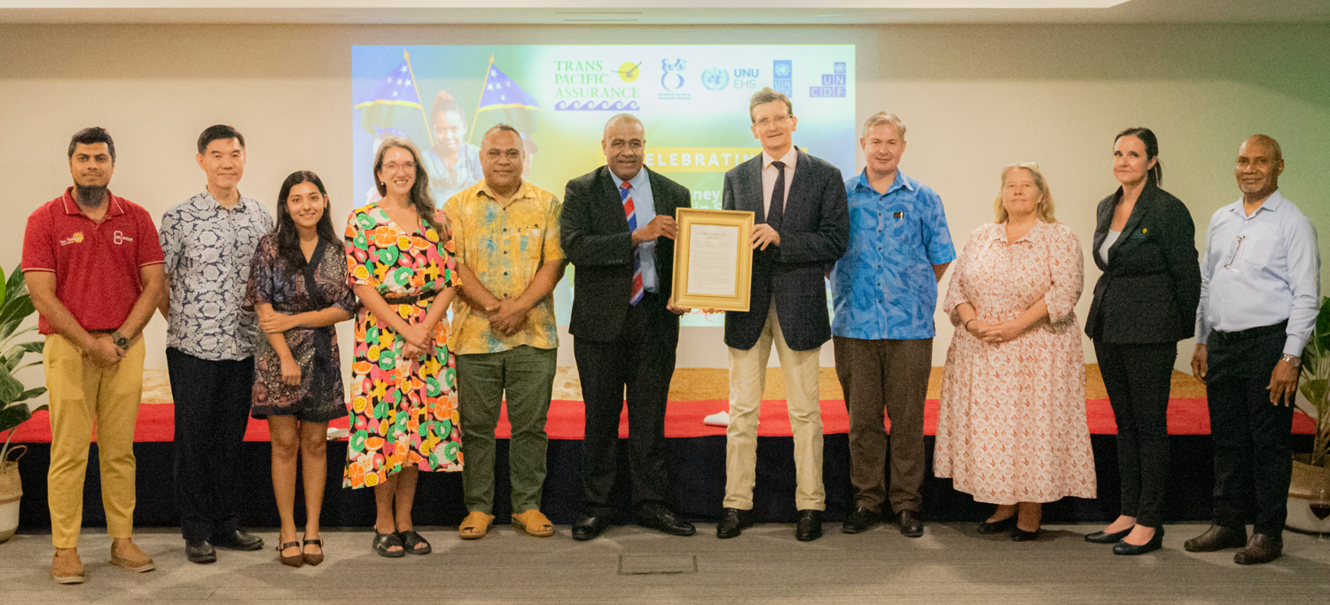 Parametric Micro-insurance to Strengthen Climate Resilience launched Parametric Micro-insurance to Strengthen Climate Resilience launched