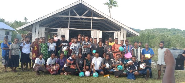 Mareho ward youth council members