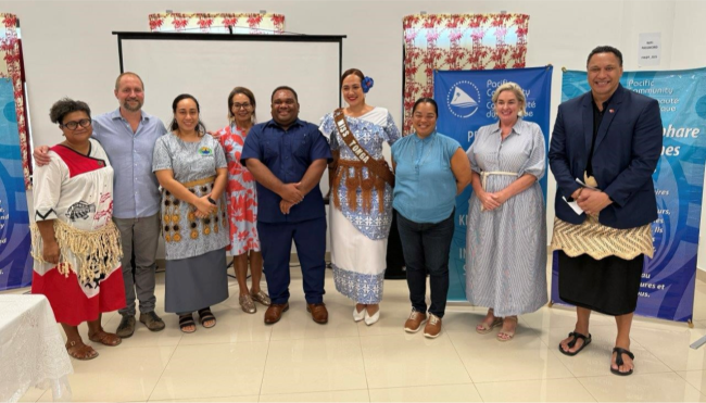 Minister Wasi in Tonga