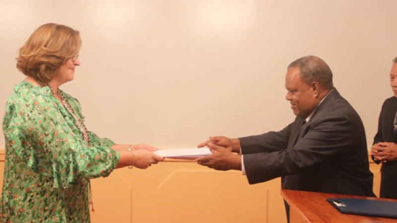 Norway’e envoy presents credential to GG