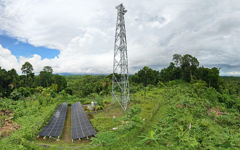 Vadede tower in North Choiseul now online