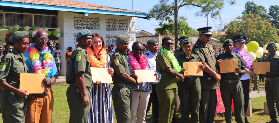 Govt welcomes 76 new Correctional Officers during pass out parade