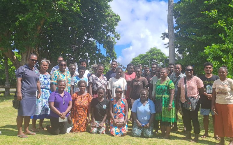 Organic farming and nutrition training held in Gizo