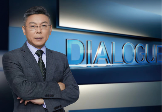CGTN Dialogue Anchor Xu. Photo CGTN