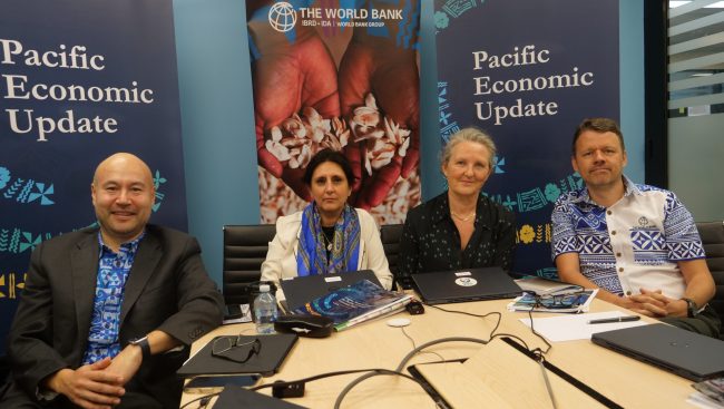 From left to right; Ralph Van Doorn, Ekaterine Vashakmadze, Helle Buchhave, and Lodewijk Smets.