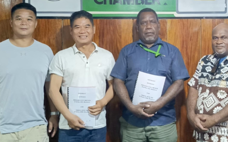 HCC signs market land deal with private businessman