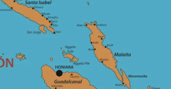 Isabel and Guadalcanal Route