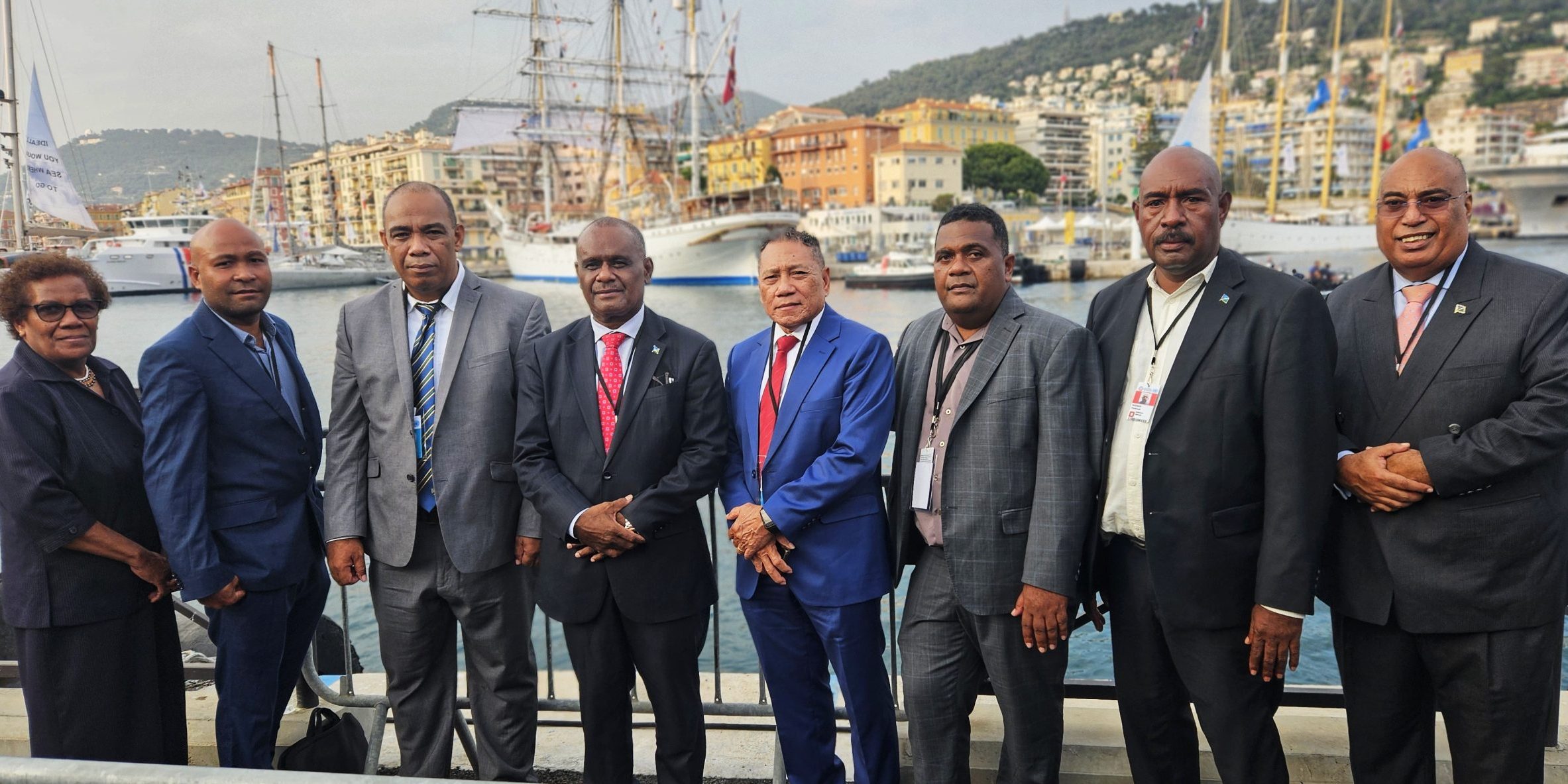 Part of SI Delegation in Nice, Frnace