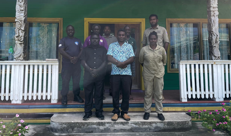 NUXO team ends evaluation tour in Western and Choiseul NUXO team ends evaluation tour in Western and Choiseul