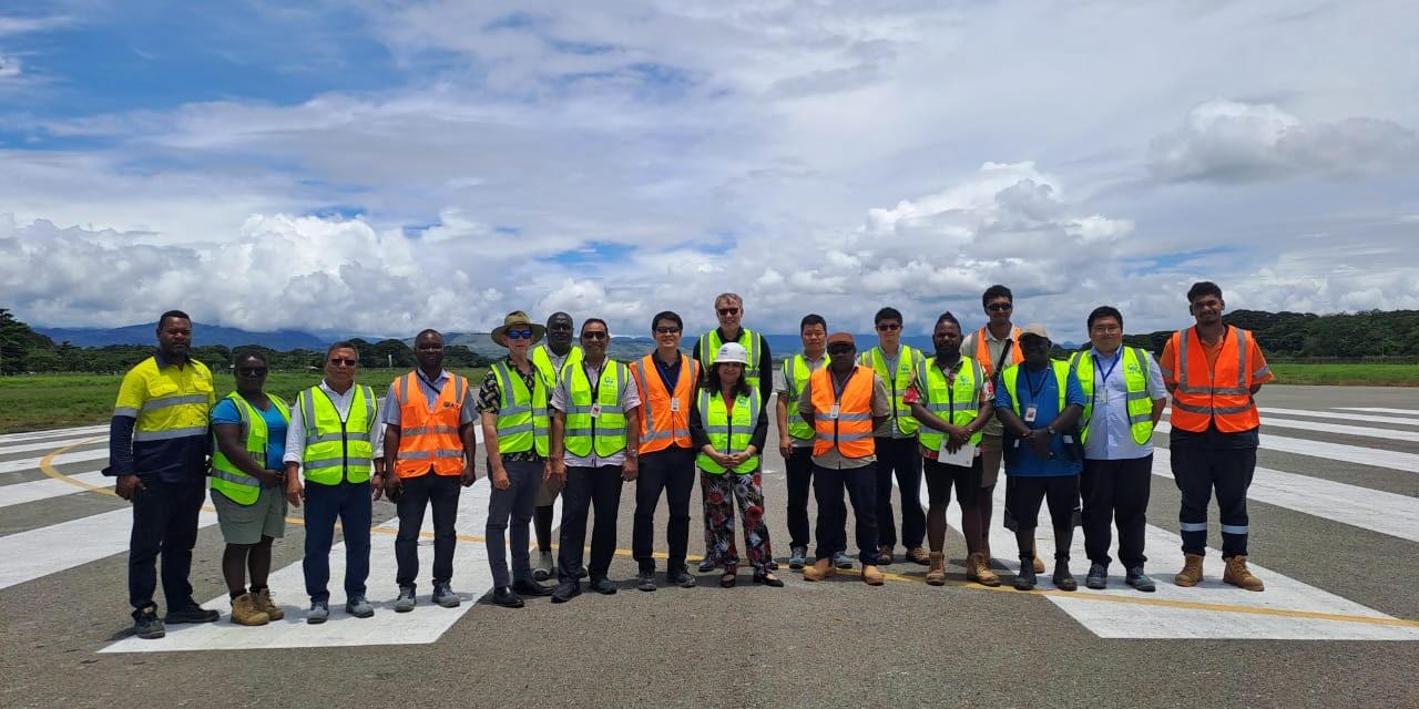 WB team visit to Honiara Int Airport
