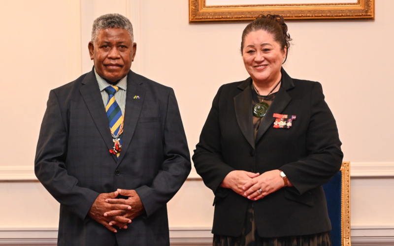 SI envoy to NZ gets formal welcome